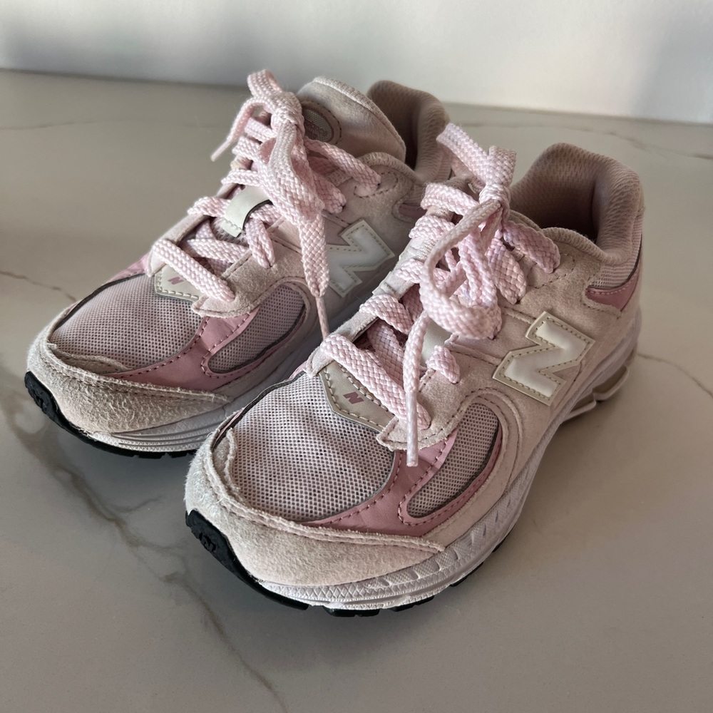 New Balance Kids' Sneakers in Pink and White size 12
